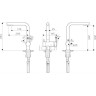 Комплект OMOIKIRI NAGANO PA + PURE DROP LITE -4216.8028