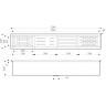 Встраиваемая сушка для посуды OMOIKIRI DRY-01-GM 4999011