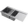Мойка OMOIKIRI AKISAME 100-2-IN-L нерж.сталь/нержавеющая сталь 4973544