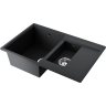 Мойка OMOIKIRI DAISEN 78-2-BL Artgranit/черный 4993334